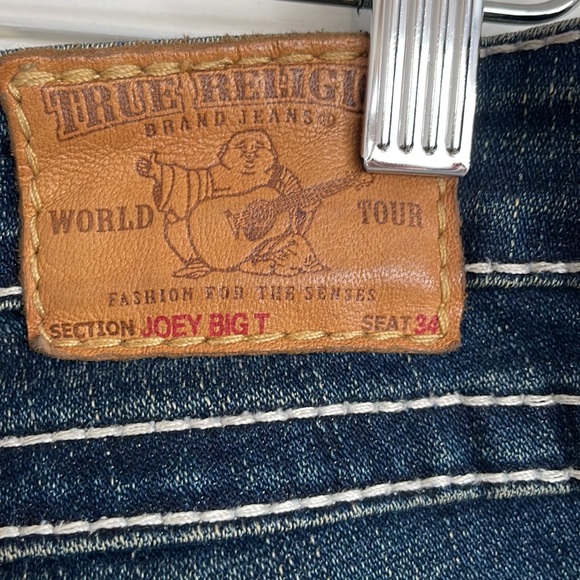 TRUE RELIGION “Joey Big T”  Bootcut Jeans, Size 28 - Picture 10 of 11